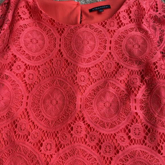 Short sleeve top tunic coral size L - Picture 13 of 14